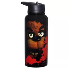 Freddy Fazbear Water Bottle with Straw - 34 oz. at Spencer's