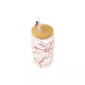 Blood Splatter Glass Jar with Knife Straw Topper at Spencer's