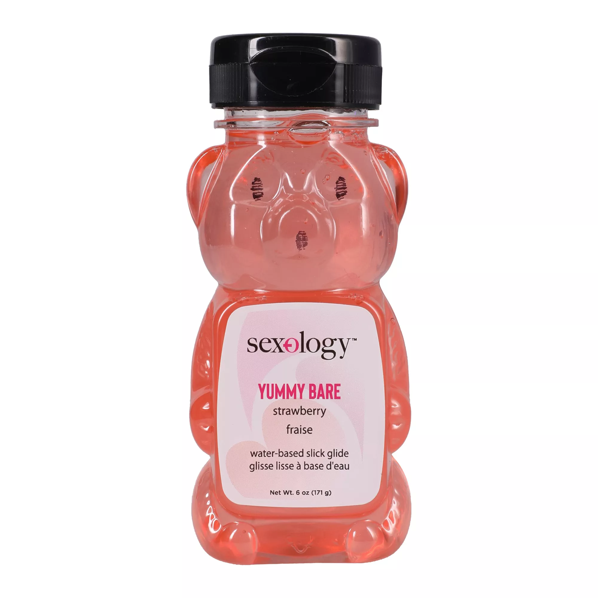 Sexology Yummy Bare Strawberry Flavored Lube - 5.5 oz.