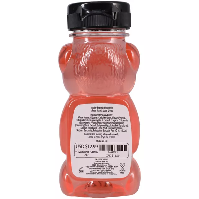 Sexology Yummy Bare Strawberry Flavored Lube - 5.5 oz. at Spencer's
