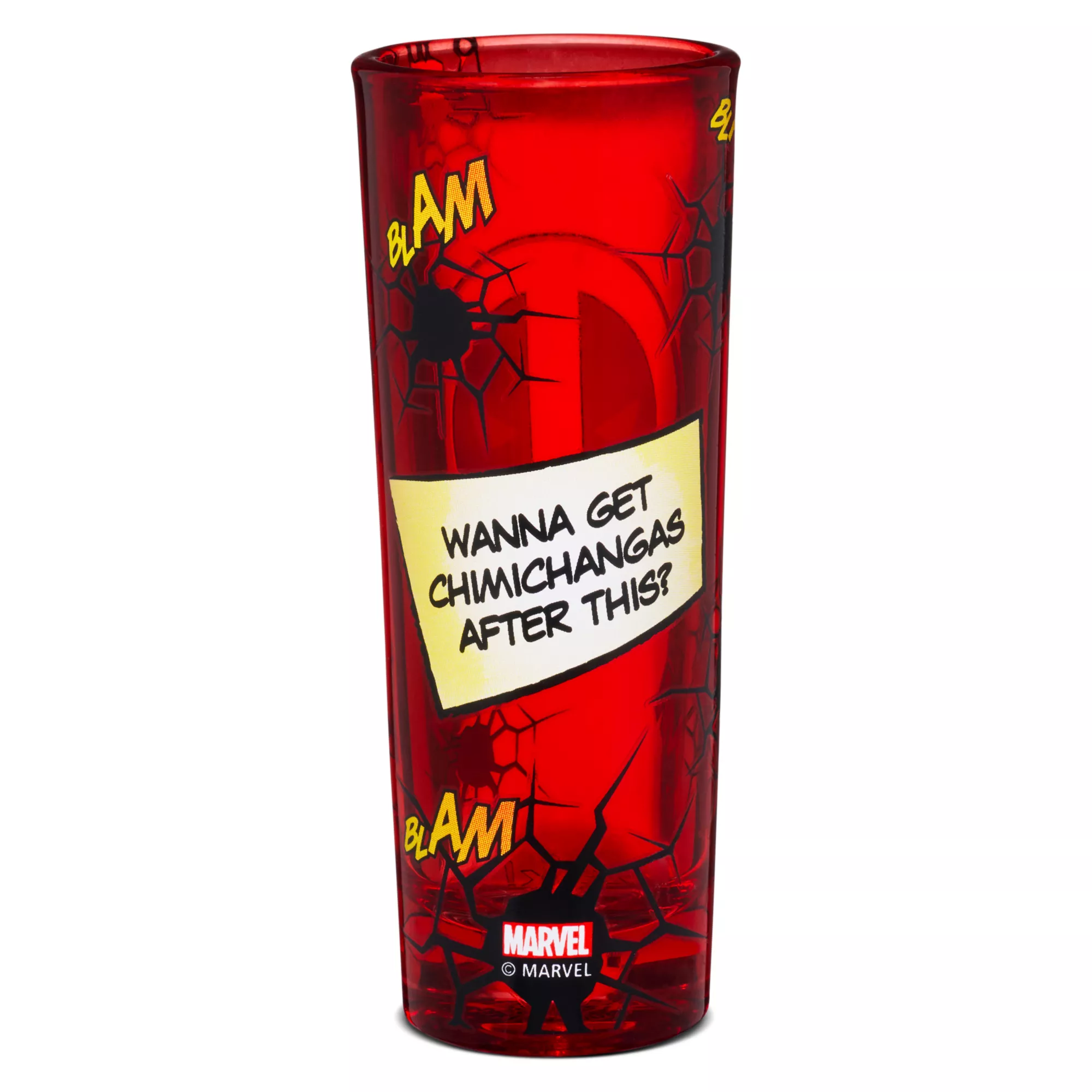 Deadpool Tall Shot Glass - 2 oz. at Spencer's