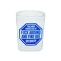 Fuck Around and Find Out Security Square Shot Glass - 1.5 oz. at Spencer's