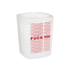 Thank You Fuck You Square Shot Glass - 1.5 oz. at Spencer's