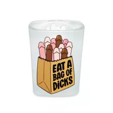 Eat a Bag of Dicks Shot Glass - 1.5 oz. at Spencer's