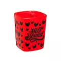 Hell Bound Devil Heart Square Shot Glass - 1.5 oz. at Spencer's