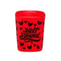 Hell Bound Devil Heart Square Shot Glass - 1.5 oz. at Spencer's
