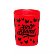 Hell Bound Devil Heart Square Shot Glass - 1.5 oz. at Spencer's