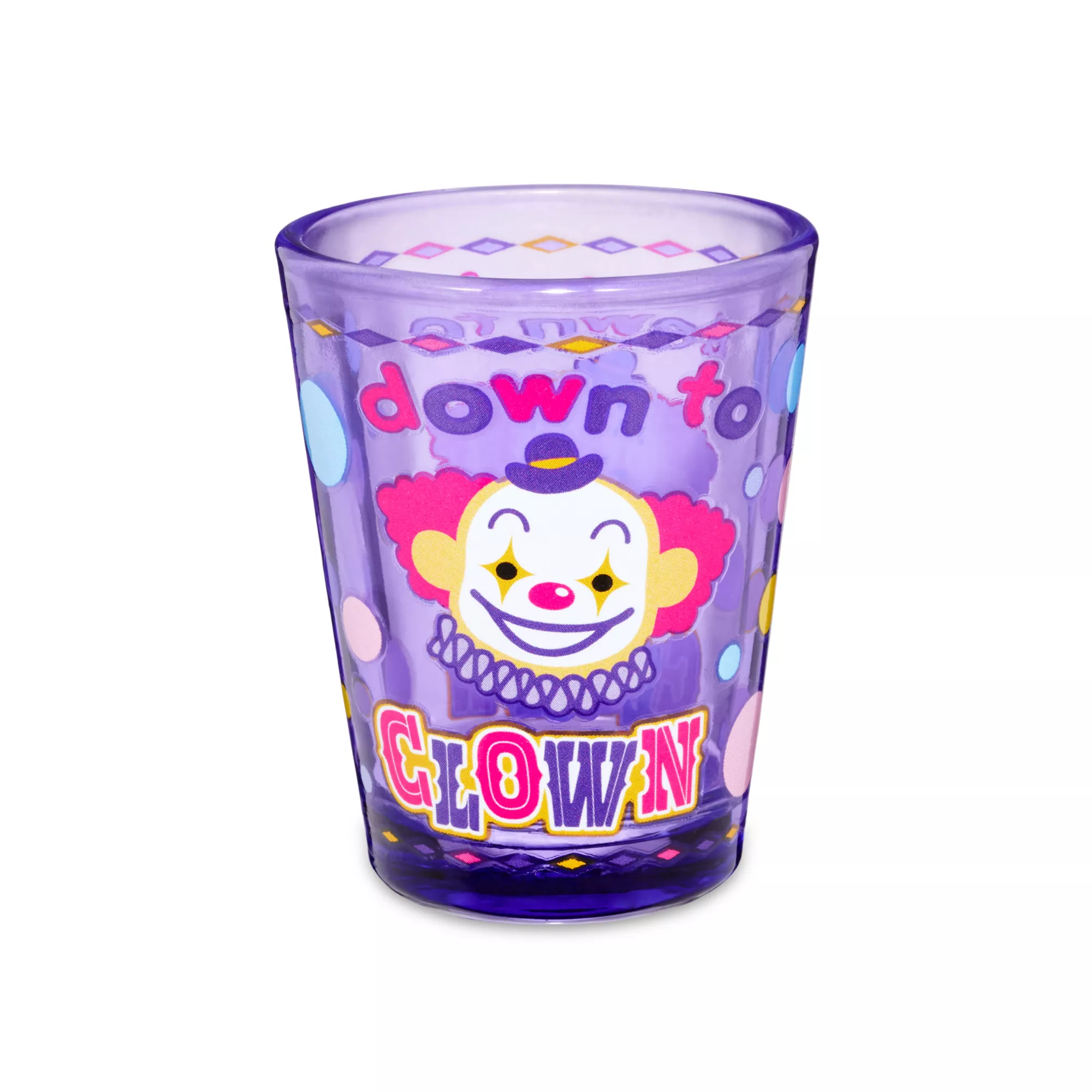 Down to Clown Shot Glass - 1.5 oz. at Spencer's