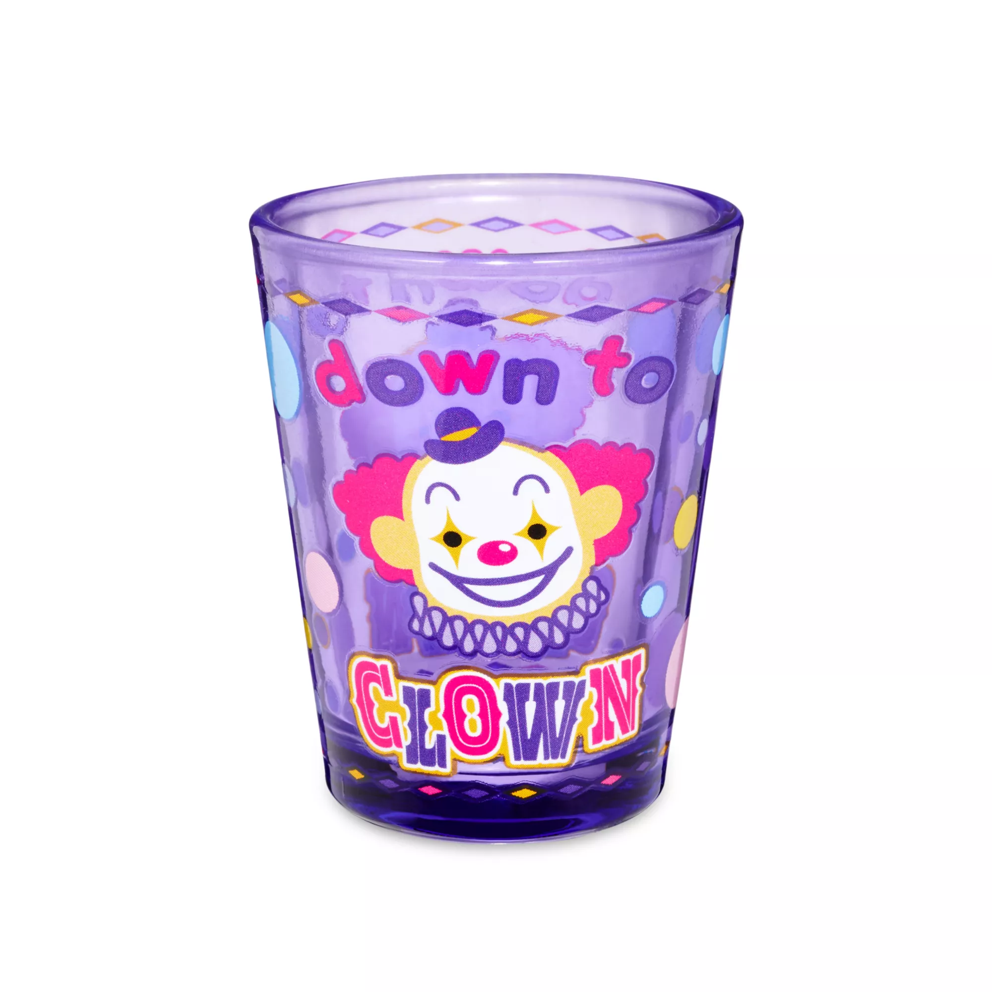 Down to Clown Shot Glass - 1.5 oz. at Spencer's