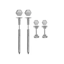 Multi-Pack Nail Fake Taper and Plug Set 2 Pairs - 18 Gauge at Spencer's