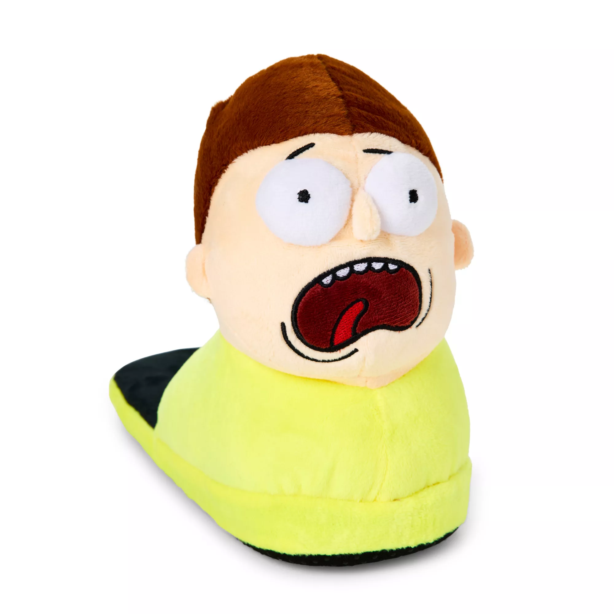Rick and Morty Plush Slippers at Spencer's