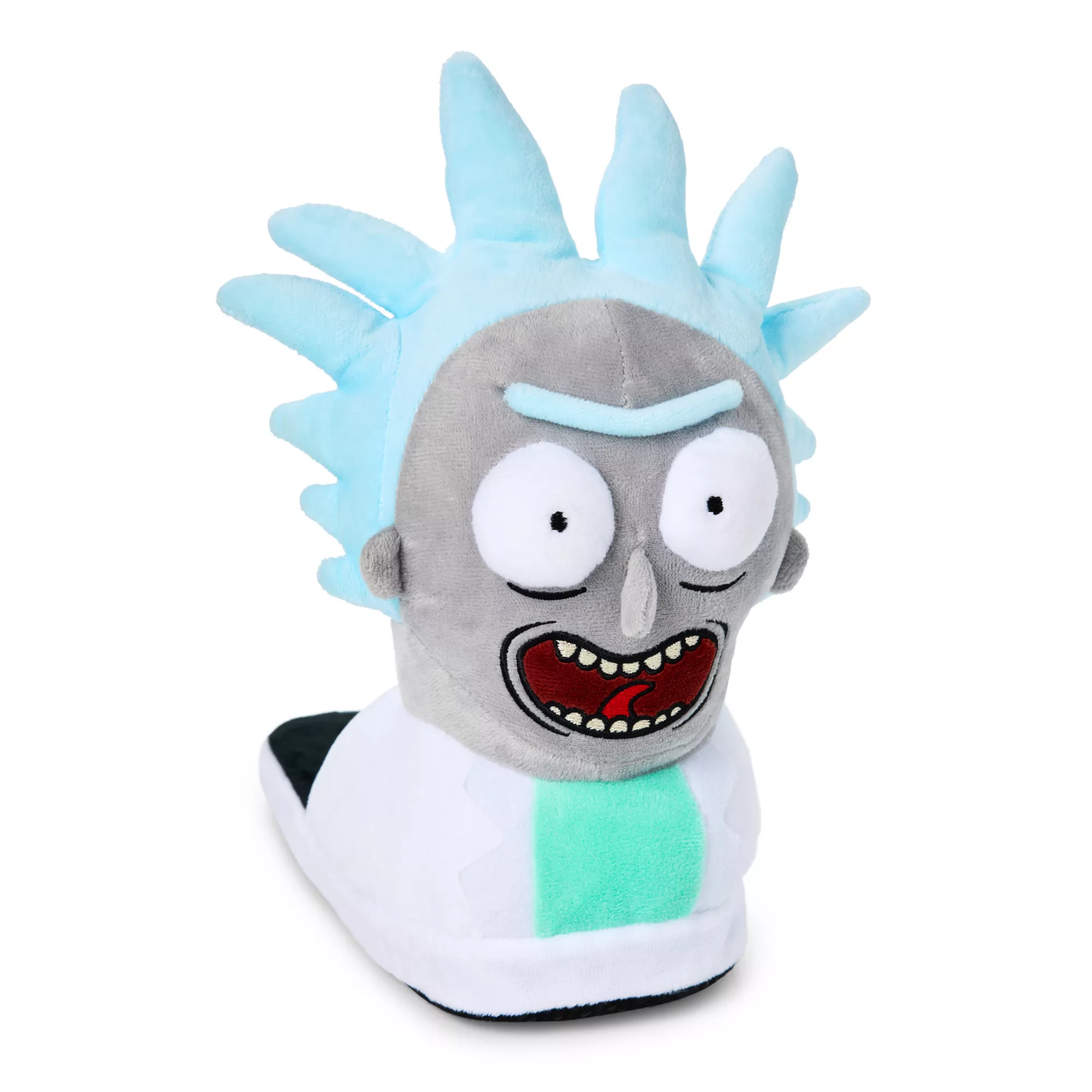 Rick and Morty Plush Slippers at Spencer's