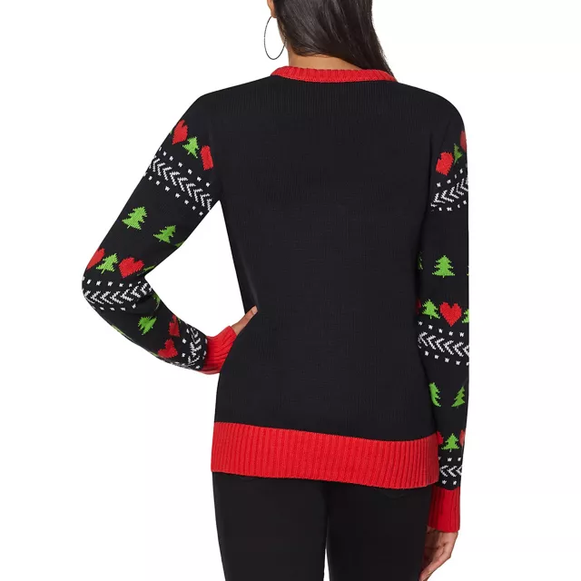 Light-Up This Bitch Loves Christmas Ugly Christmas Sweater at Spencer's