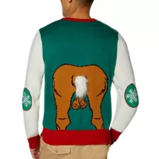 Light-Up Horny and Lit Moose Ugly Christmas Sweater at Spencer's