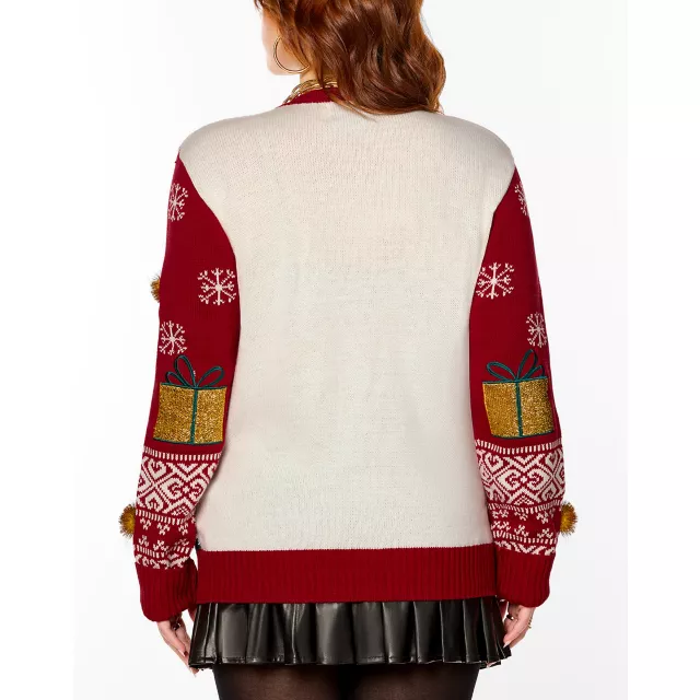 Light-Up Giddy Up Sluts Christmas Sweater
