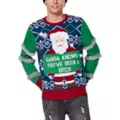 Light-Up Santa Knows You've Been a Bitch Christmas Sweater at Spencer's