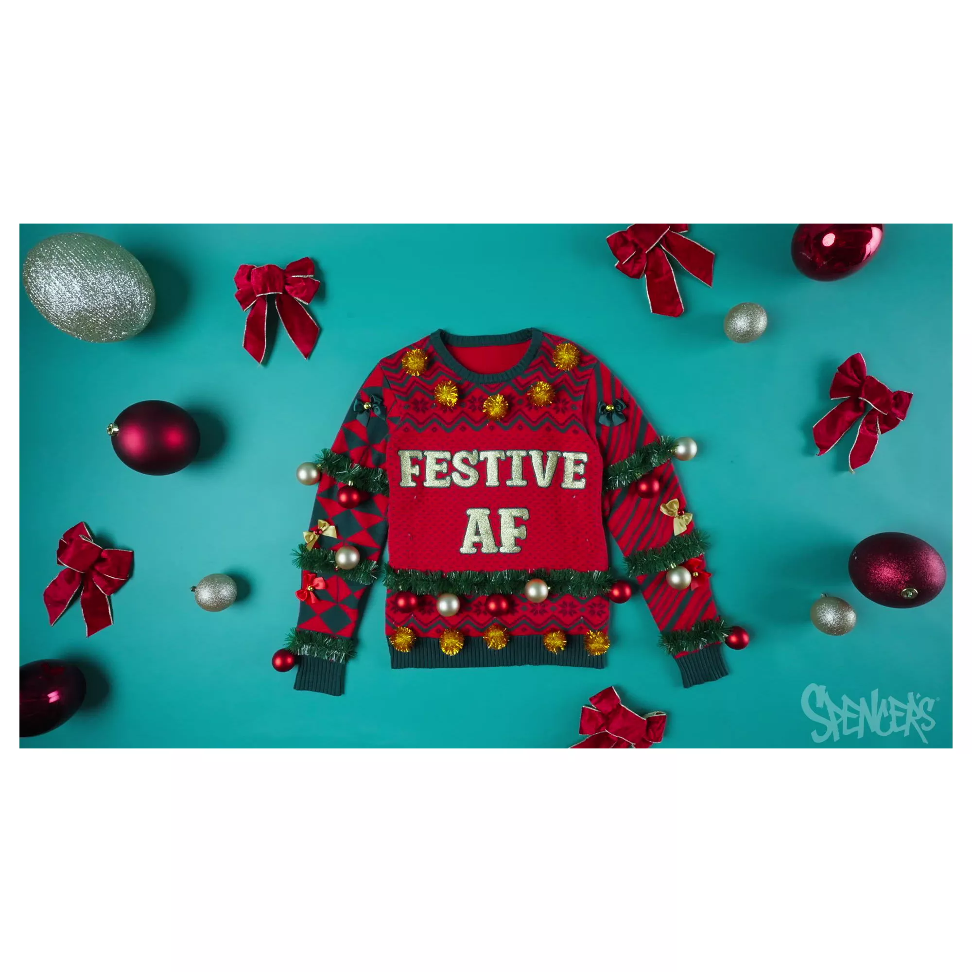 Light-Up Festive AF Christmas Sweater