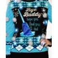 Light-Up Blue Narwhal Christmas Sweater - Elf at Spencer's