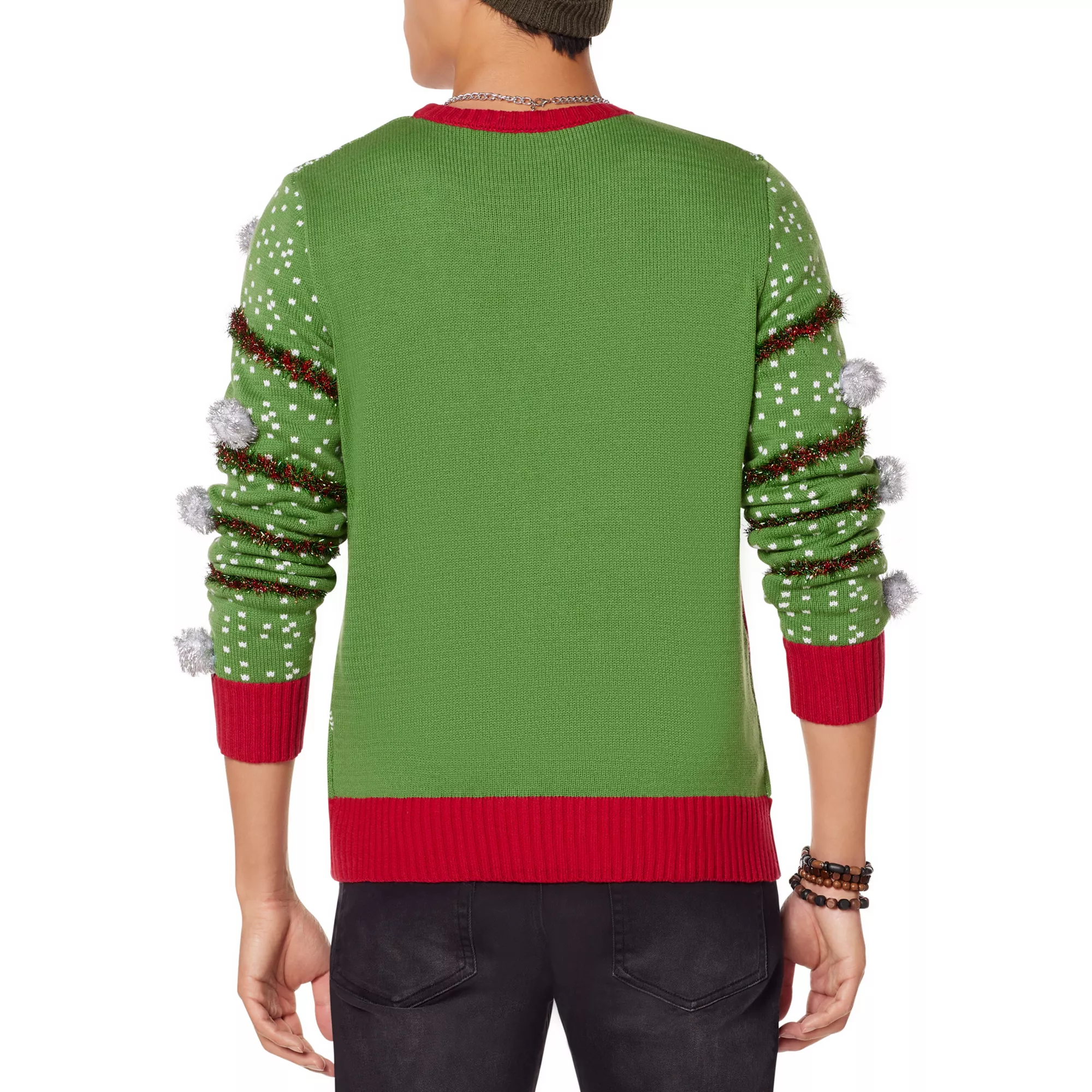 Light Up Smiling's My Favorite Christmas Sweater - Elf
