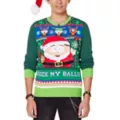 Light-Up Suck My Balls Christmas Sweater - South Park at Spencer's