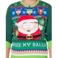Light-Up Suck My Balls Christmas Sweater - South Park at Spencer's