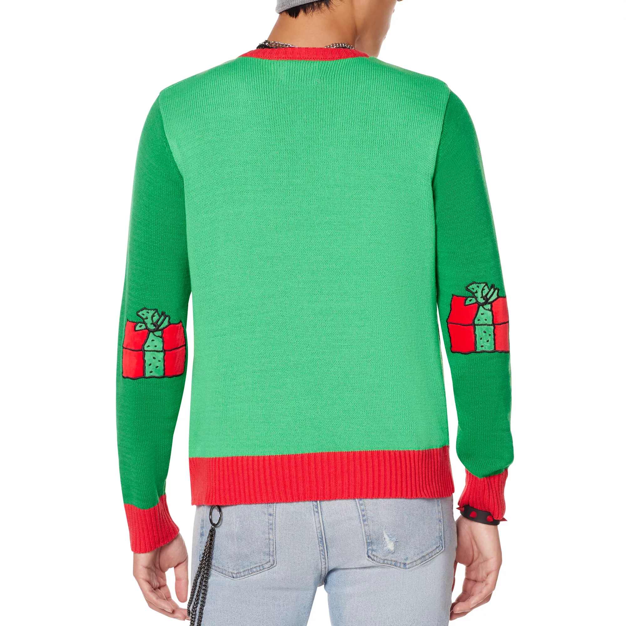 Light-Up Snoopy Dog House Ugly Christmas Sweater - Peanuts