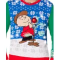 Light-Up Charlie Brown Tree Ugly Christmas Sweater - Peanuts at Spencer's