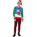Light-Up Charlie Brown Tree Ugly Christmas Sweater - Peanuts at Spencer's