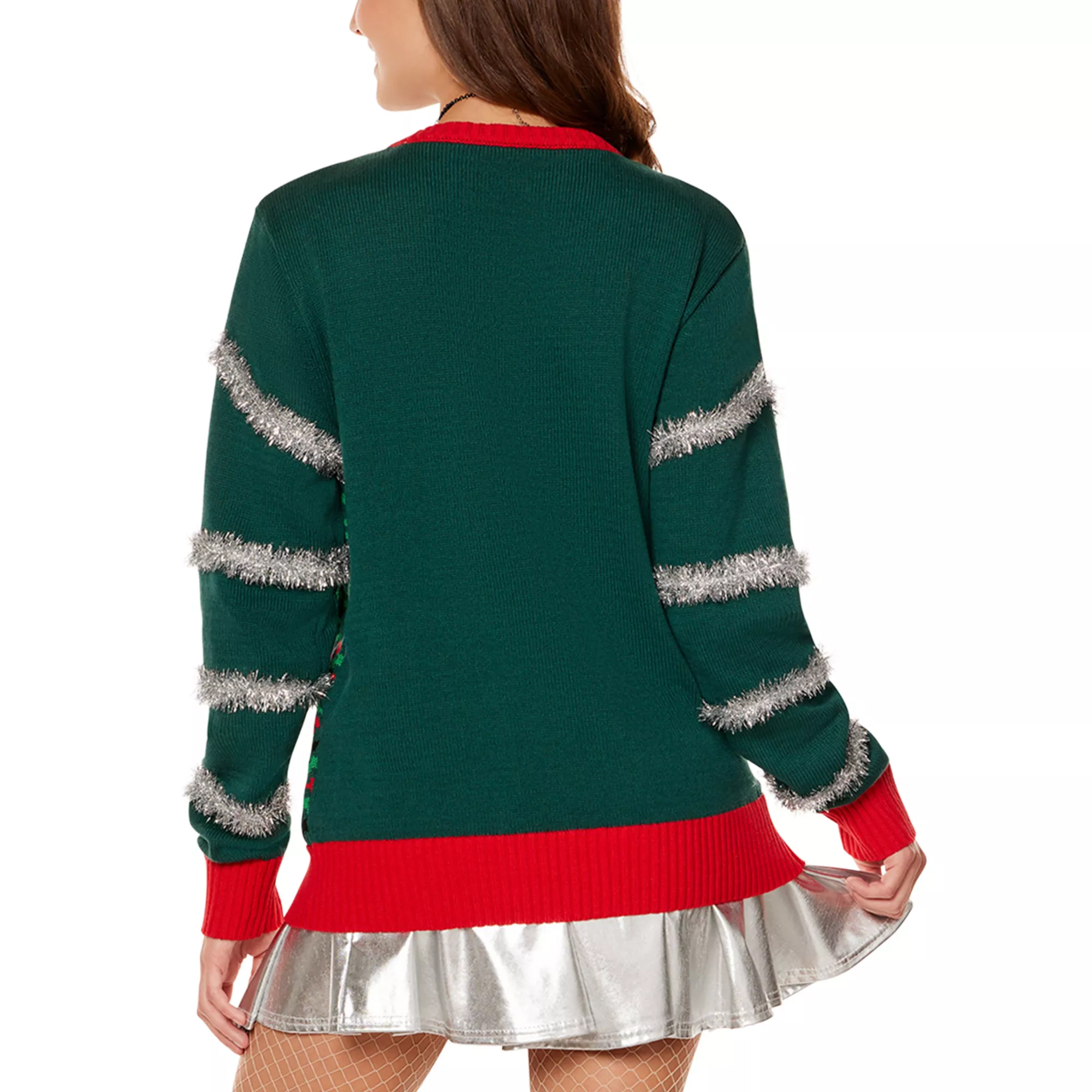 Light-Up I Heart MILFs & Cookies Christmas Sweater