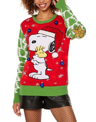 Snoopy christmas sweaters outlet