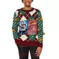 Light-Up Merry Christmas Dragon and Nighthawk Christmas Sweater - Step Brothers at Spencer's
