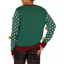 Light-Up Merry Christmas Dragon and Nighthawk Christmas Sweater - Step Brothers at Spencer's