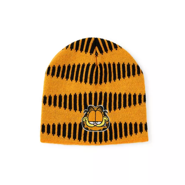 Garfield Striped Orange Beanie Hat at Spencer's