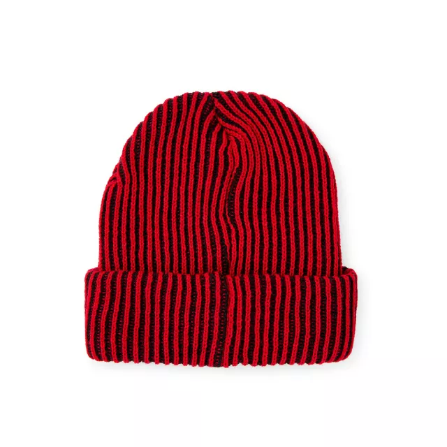 Deadpool Patch Ribbed Cuff Beanie Hat at Spencer's