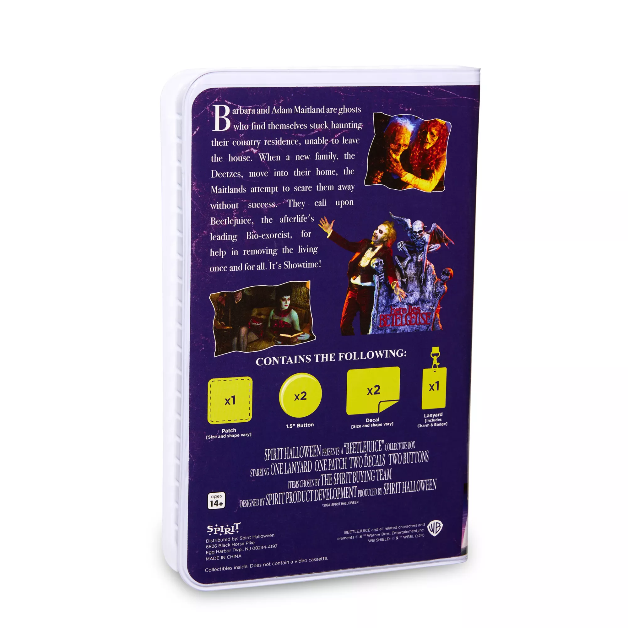 Beetlejuice Collector Box at Spencer's