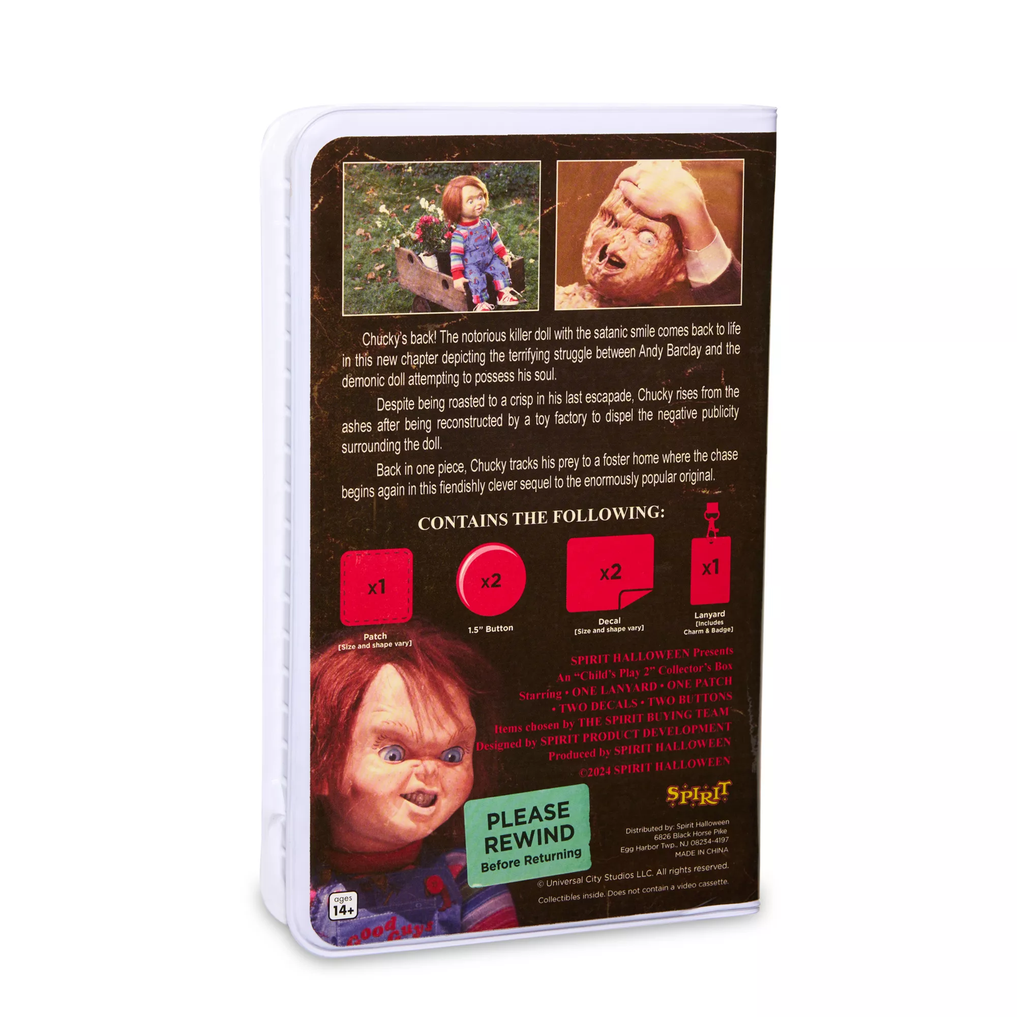 Child's Play 2 Video Collector Box at Spencer's