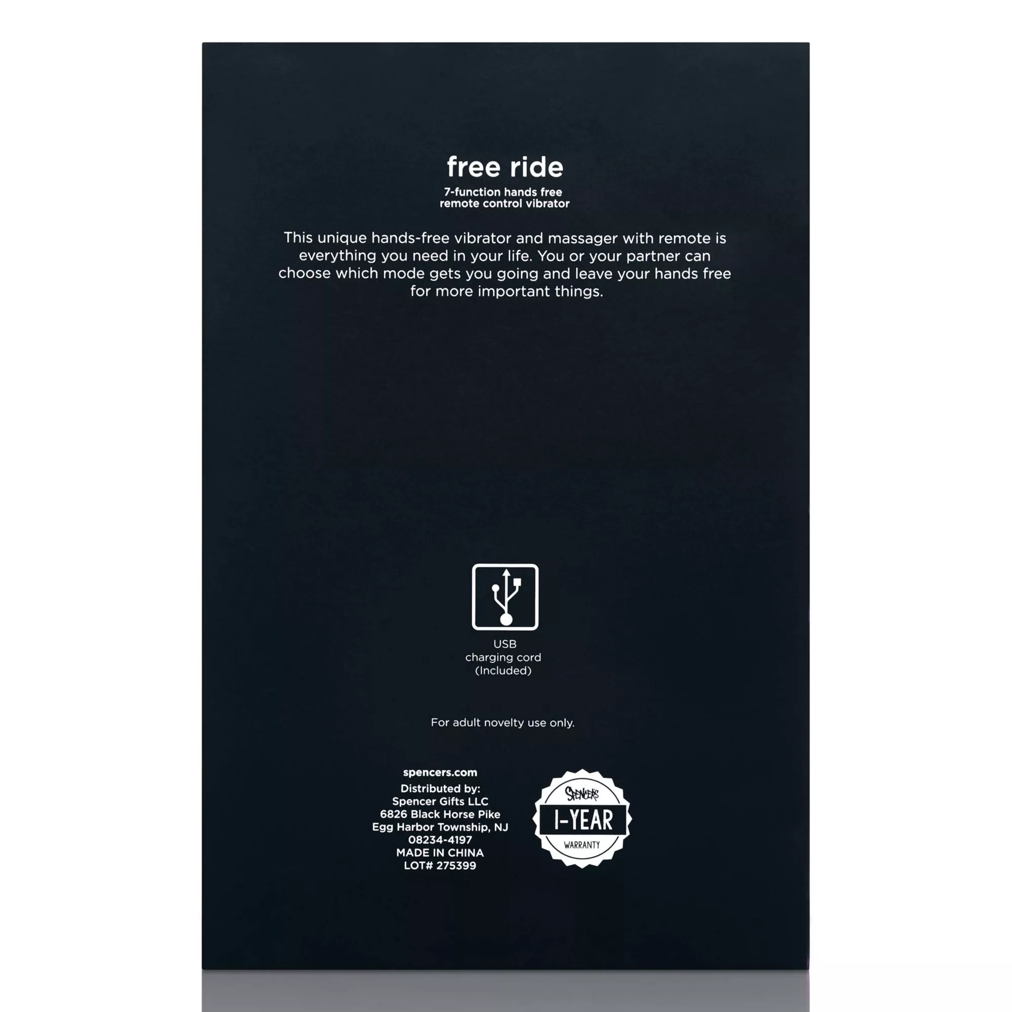 Free Ride Remote Control Vibrator - Hott Love Extreme at Spencer's