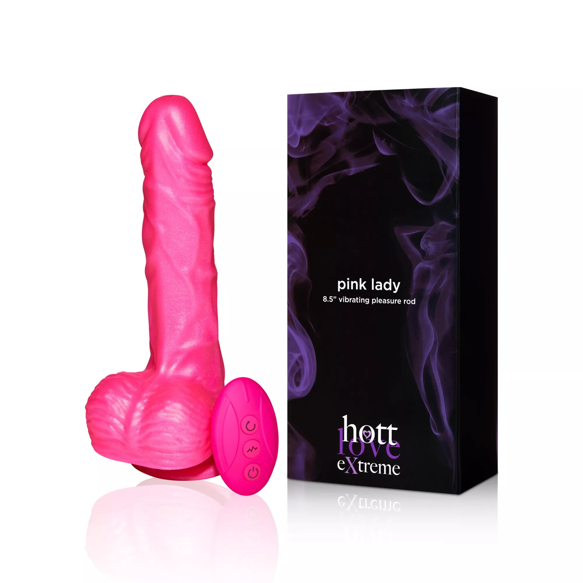 Pink Lady Vibrating Dildo 2 - Hott Love Extreme at Spencer's