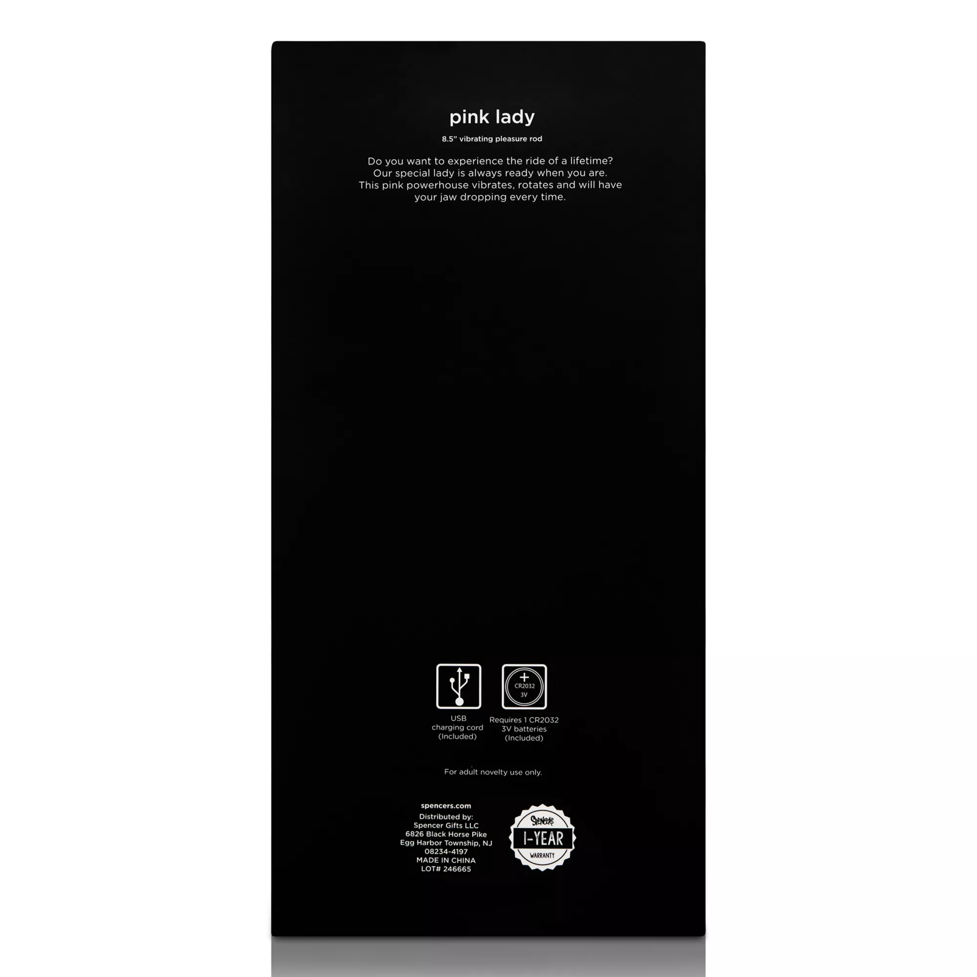 Pink Lady Vibrating Dildo 2 - Hott Love Extreme at Spencer's