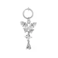 CZ Butterfly Dangle Fake Belly Ring at Spencer's