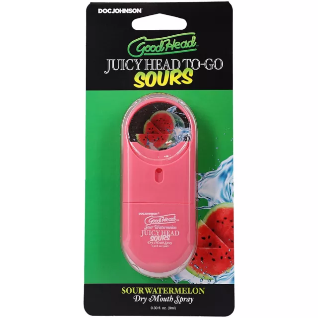Goodhead Juicy Head Sour Watermelon Dry Mouth Spray To-Go