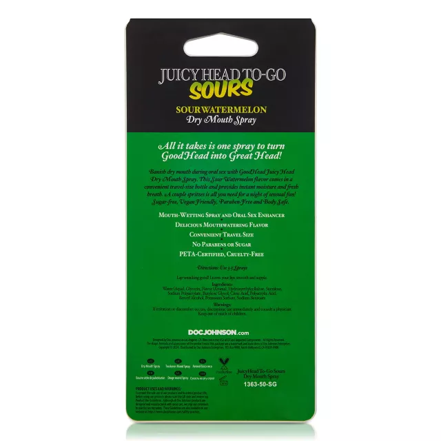 Goodhead Juicy Head Sour Watermelon Dry Mouth Spray To-Go at Spencer's