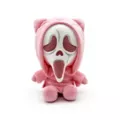 Pink Ghost Face Plush at Spencer's