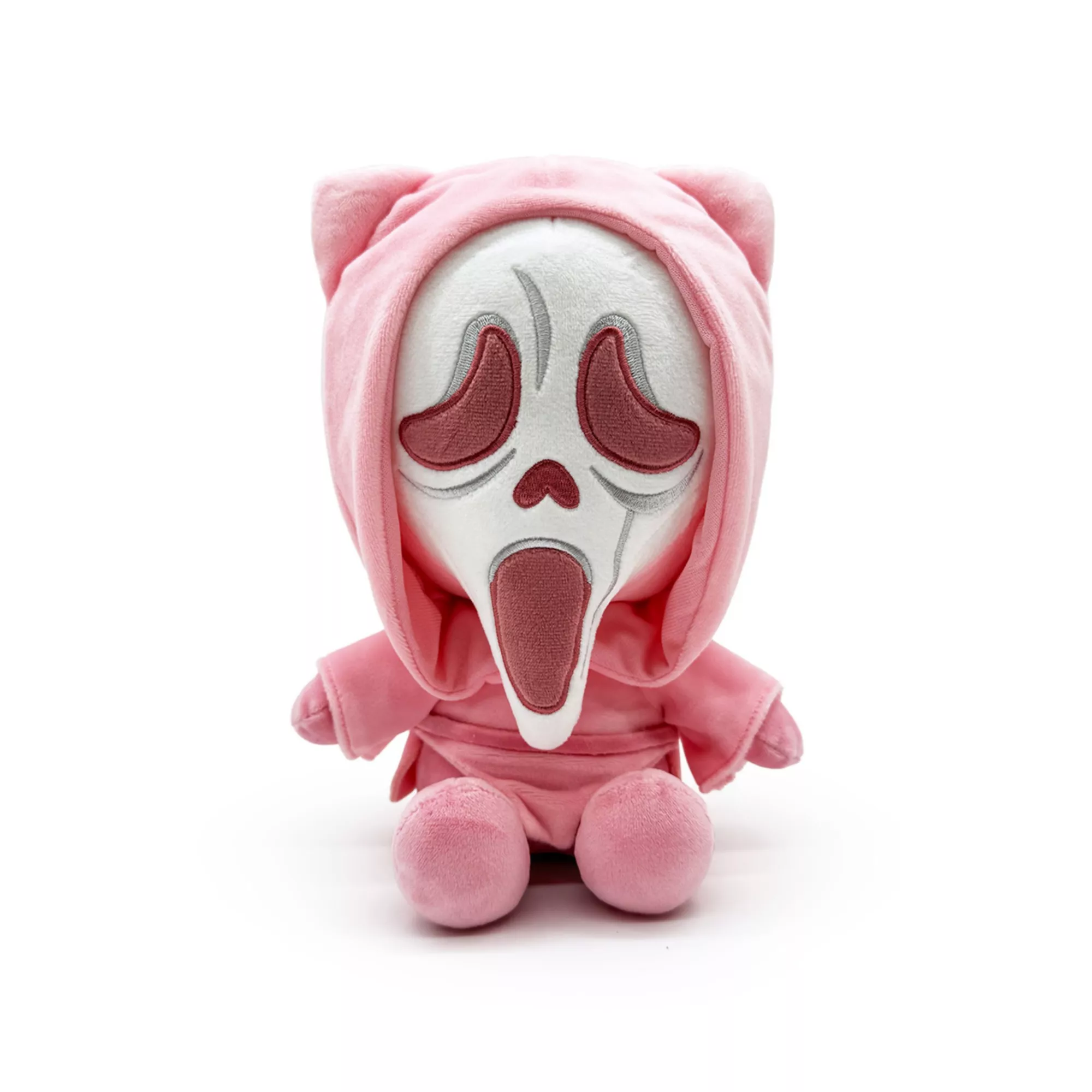 Pink Ghost Face Plush Toy