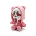 Pink Ghost Face Plush at Spencer's