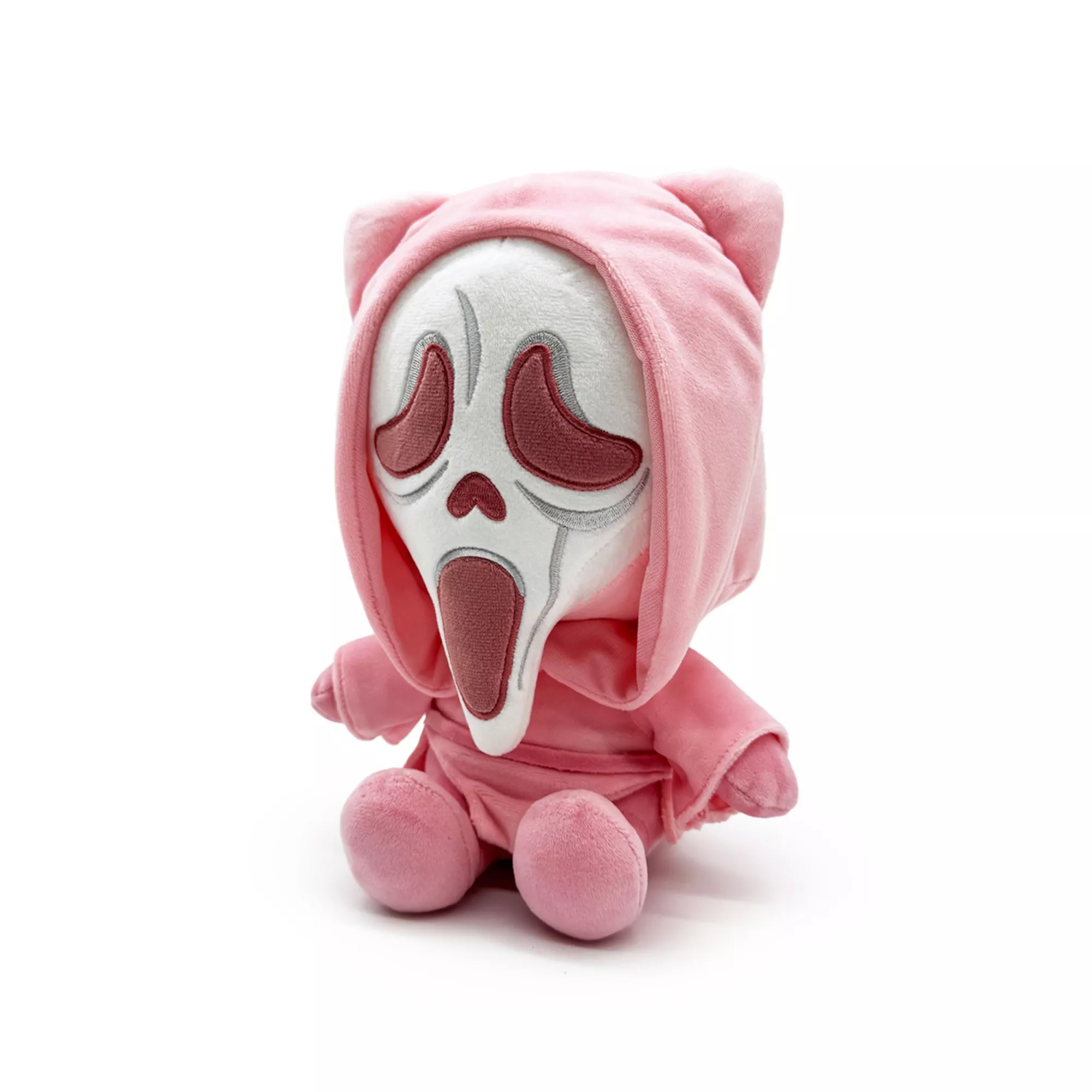 Pink Ghost Face Plush Toy