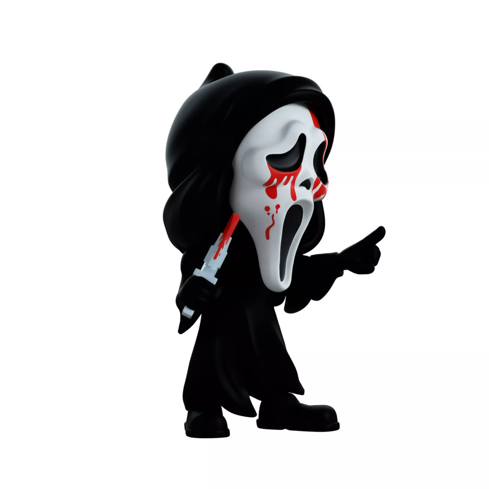 Ghost Face Figure at Spencer's
