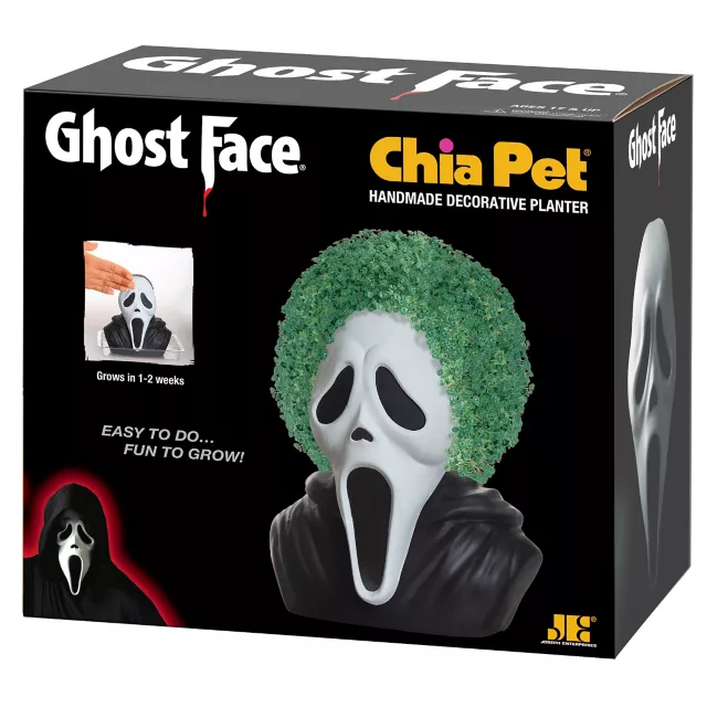 Ghost Face Chia Pet at Spirit Halloween
