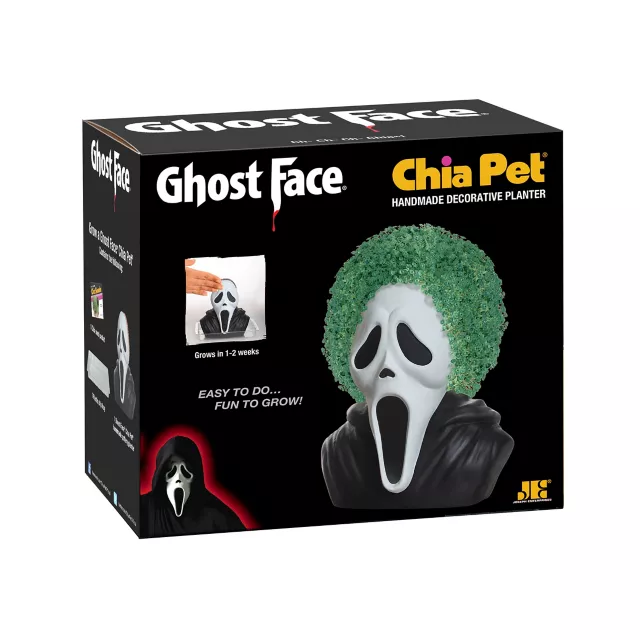 Ghost Face Chia Pet at Spirit Halloween