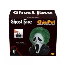 Ghost Face Chia Pet at Spirit Halloween